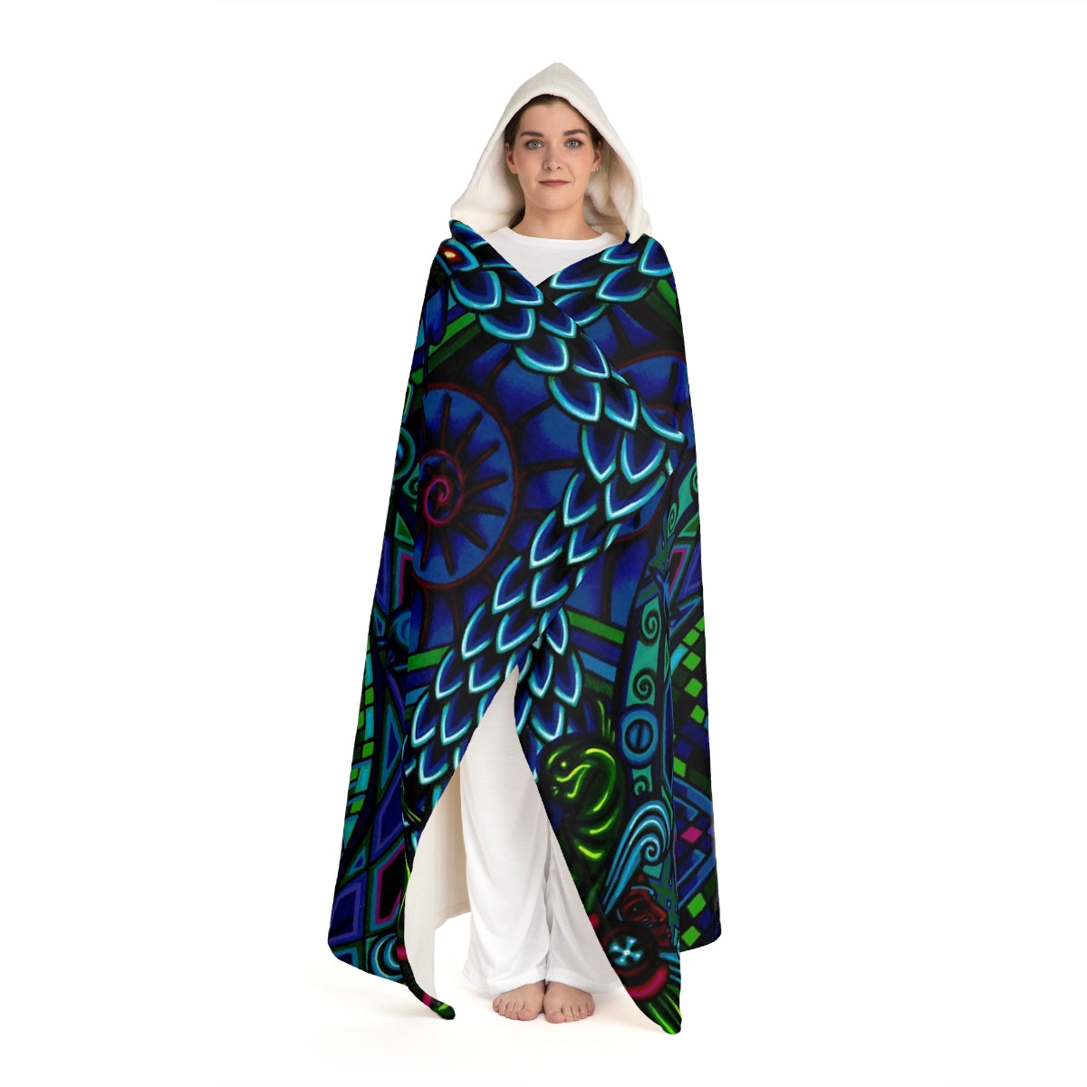 Water of Love Hooded Blanket